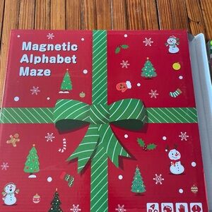 Magnetic Alphabet Maze Game NIB